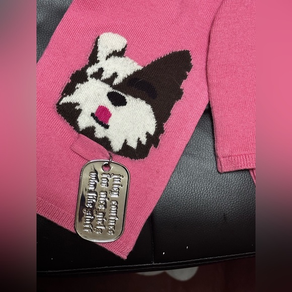 New! Juicy Couture Girls Hat And Scarf Set For Ages 4-8 - Picture 2 of 4